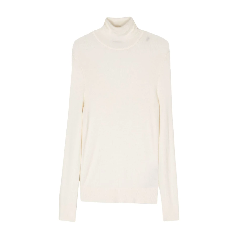 Tom Ford Witte Wollen Blend Gebreide Trui White Heren