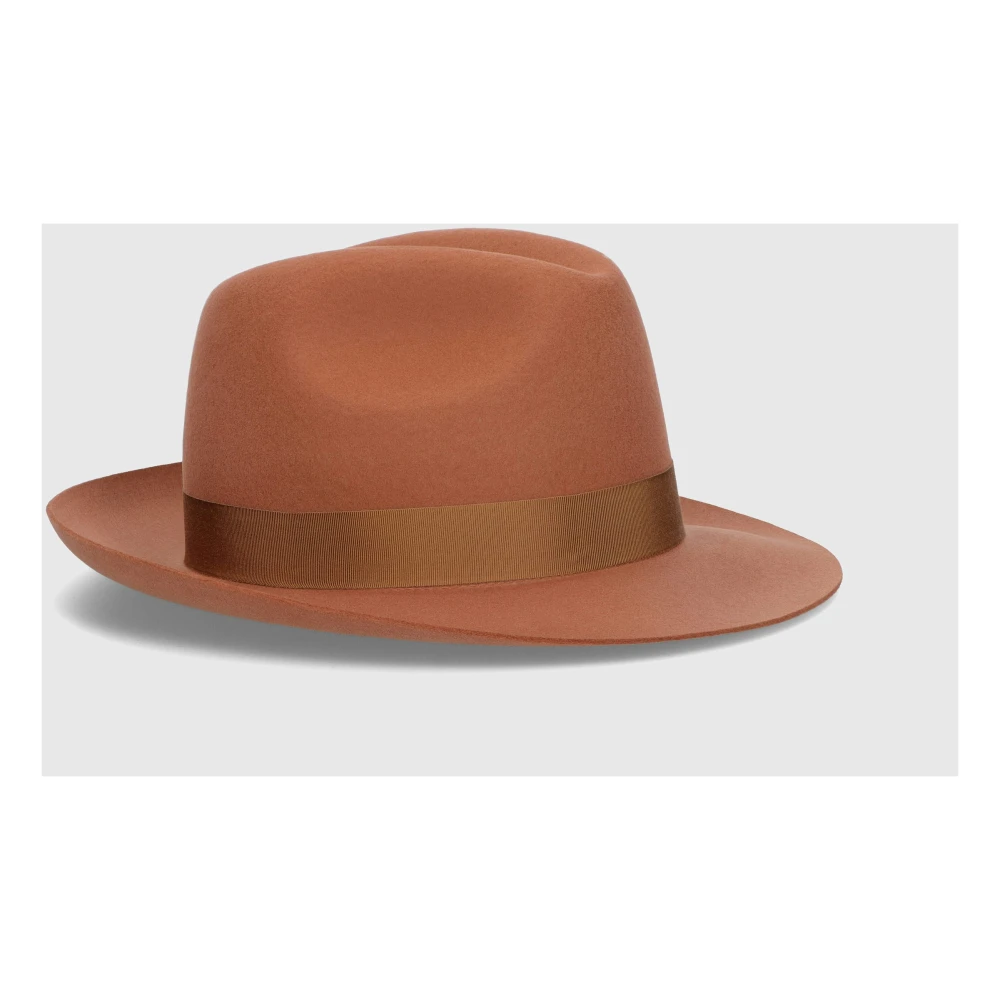 Borsalino Wol Vilthat Toekomst Reis Ruimte Brown Heren