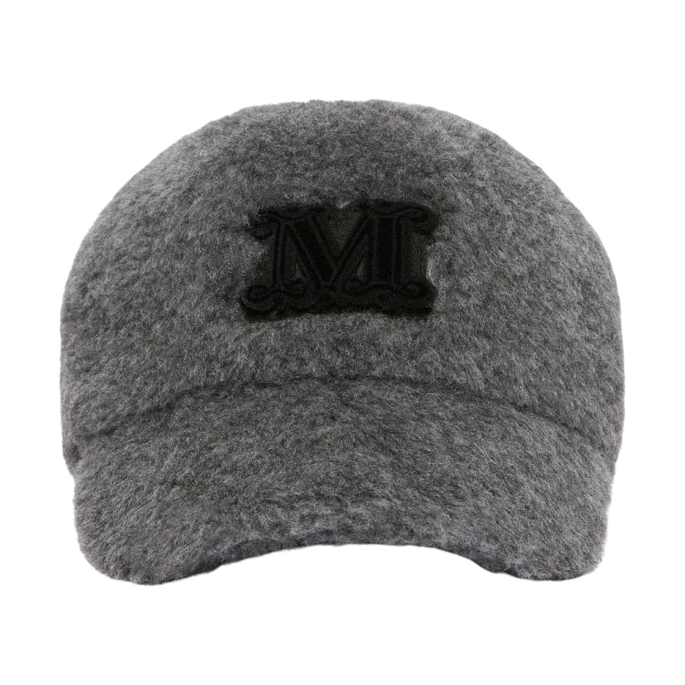 Max Mara Elegante Wollen Jas Gray Dames