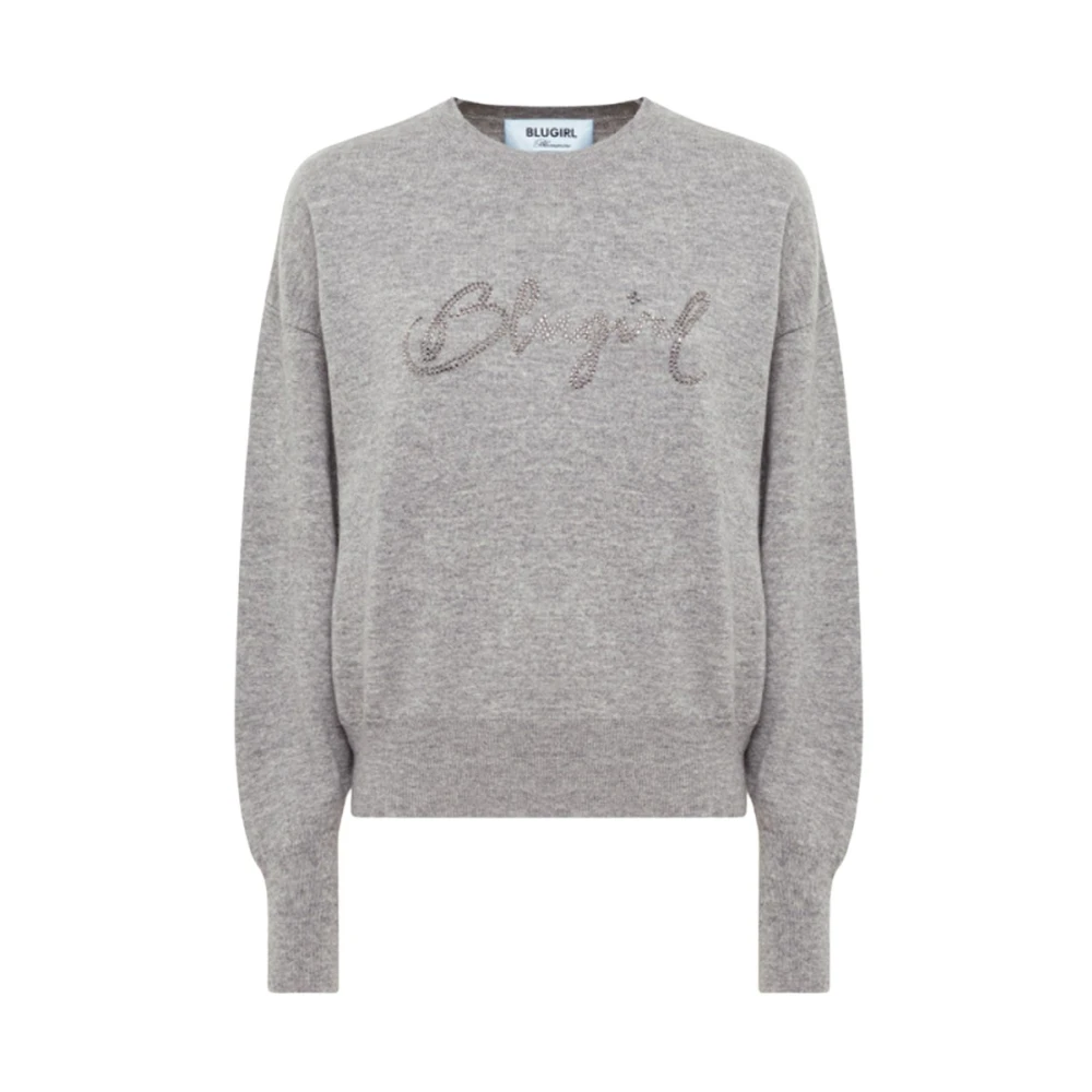 Blugirl Donna Grigio - Collezione Maglioni Eleganti - Knitwear - S