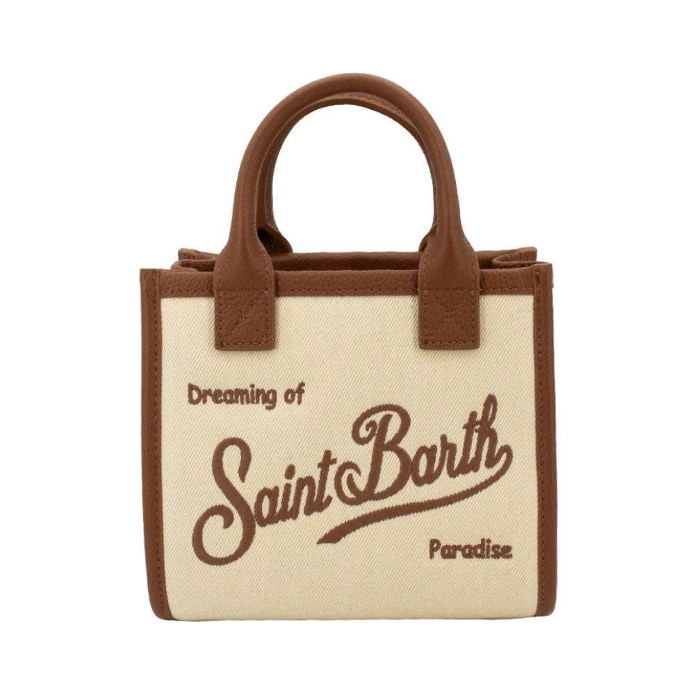 Mc2 Saint Barth Women's Beige Mini Handbag - Handbags - One Size - Bags