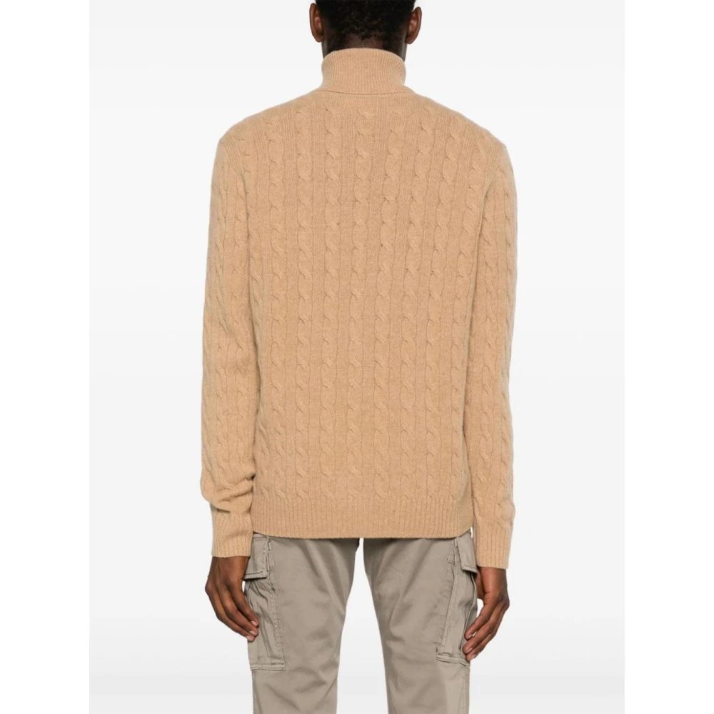 Polo Ralph Lauren Beige wol-kasjmier coltrui trui Beige Heren