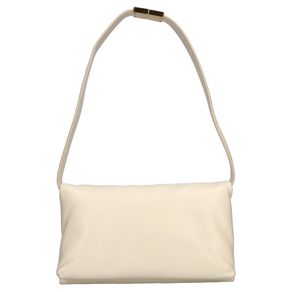 Marni Vrouw Beige Tassen Dames, One Size, Katoen, Prisma Schoudertas