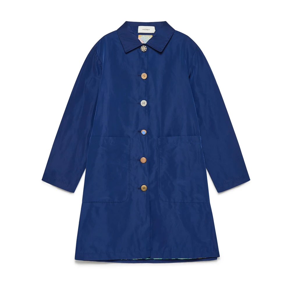 Coats > Single-Breasted Coats - - Maliparmi - Modalova