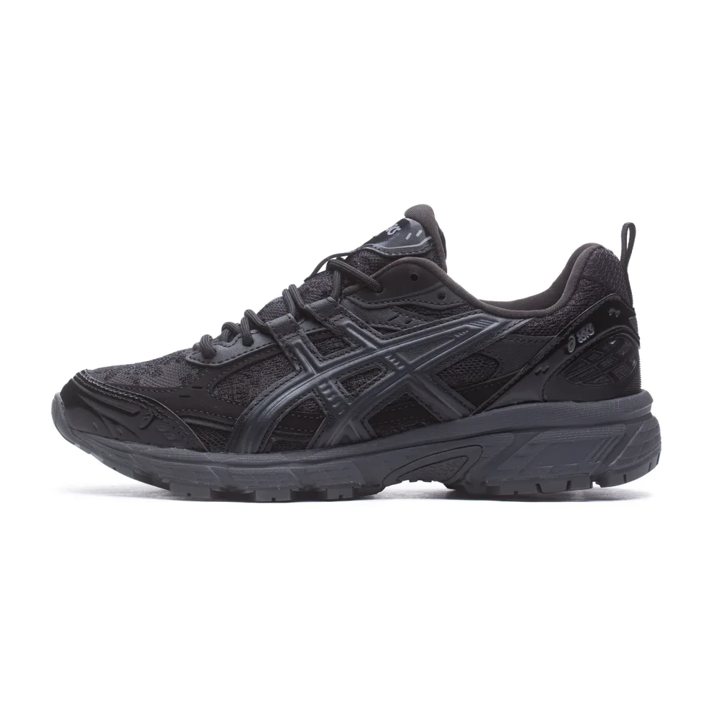Asics Nunobiki Zwarte Sneakers Urban Stijl Dames Schoenen