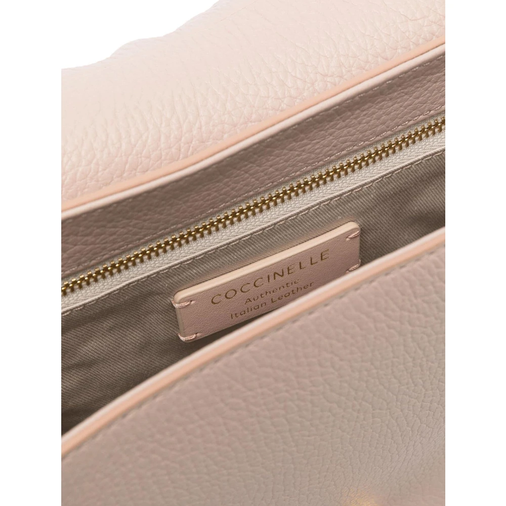 Coccinelle Korrelleer Schoudertas met Verstelbare Band Pink Dames