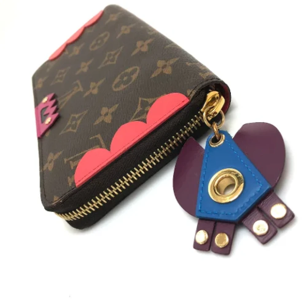 Louis Vuitton Vintage Pre-owned Canvas wallets Brown Dames
