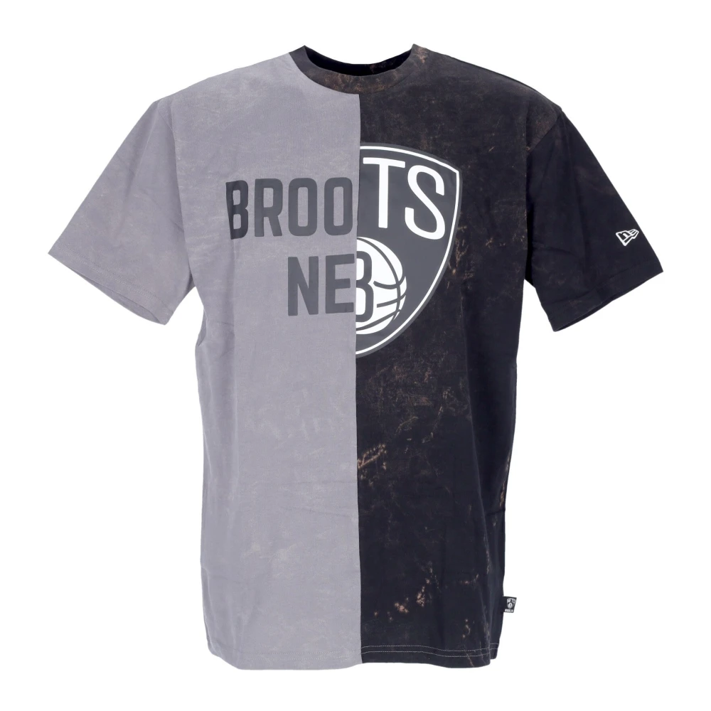 New Era Men's Multicolor T-Shirts, S, Brooklyn Nets Graphic Tee