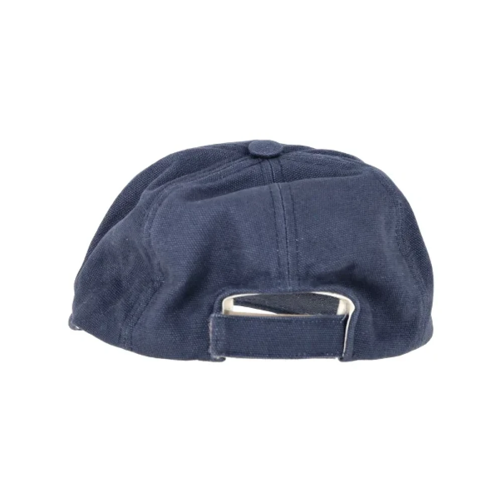 Isabel Marant Pre-owned Cotton hats Blue Dames