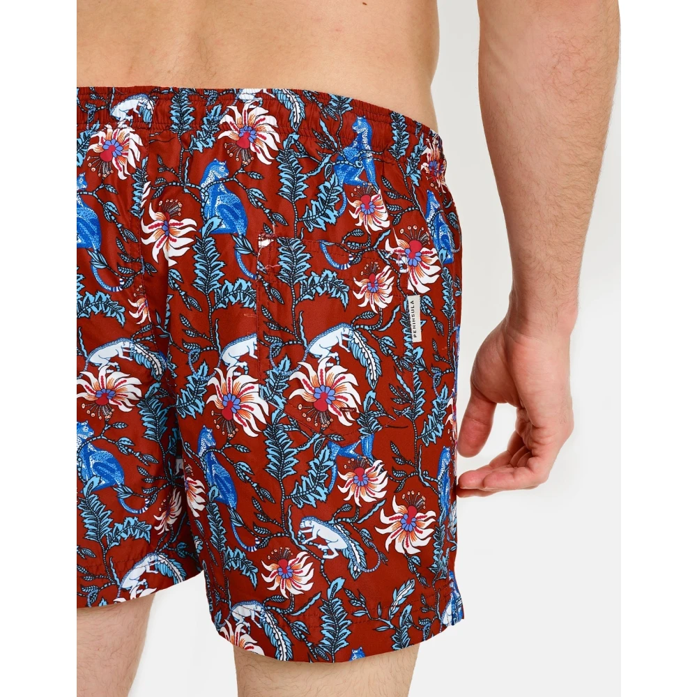 Peninsula Mediterrane Stijl Zwembroek Red Heren