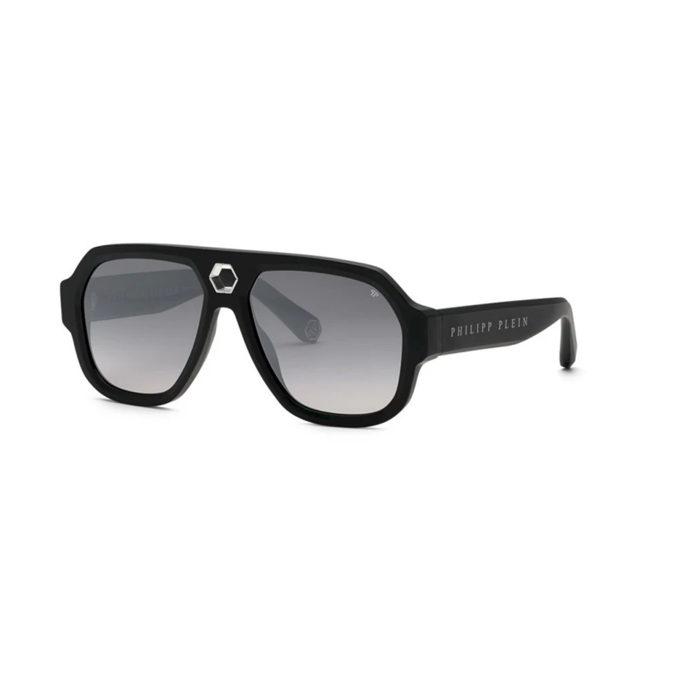 Philipp Plein Black Sunglasses, Unisex, 58 Mm, Authentic Glasses With Top-Notch Service