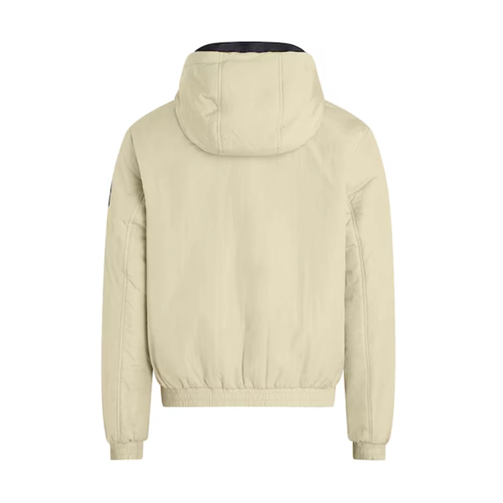 Calvin Klein Jeans Stijlvolle Jassen voor Mannen en Vrouwen Beige Heren