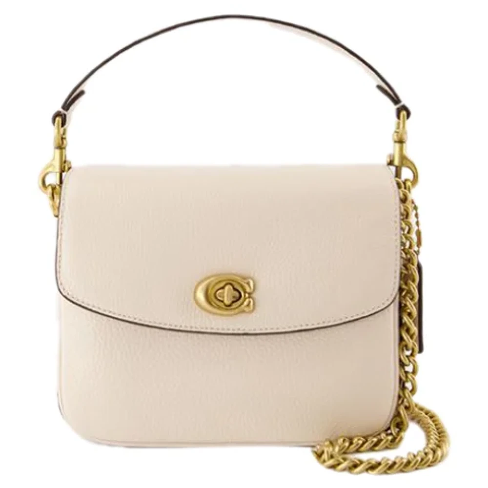 Coach Leather handbags White Dames