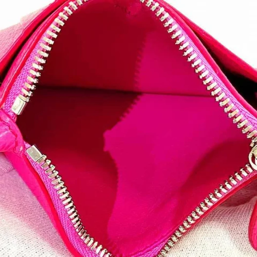 Balenciaga Vintage Pre-owned Leather wallets Pink Dames
