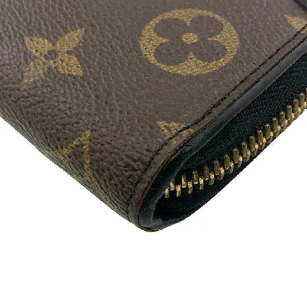Louis Vuitton Vintage Pre-owned Canvas wallets Black Dames
