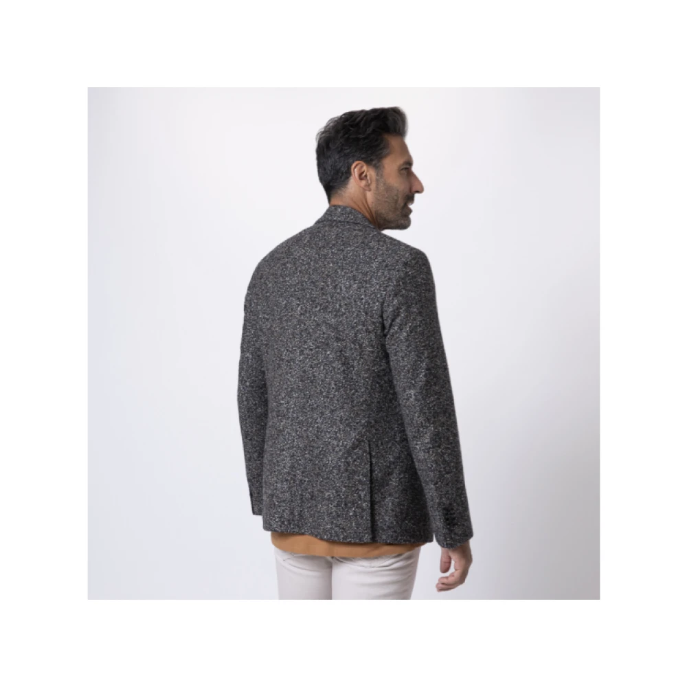 Karl Lagerfeld Multicolor vest blazer Gray Heren