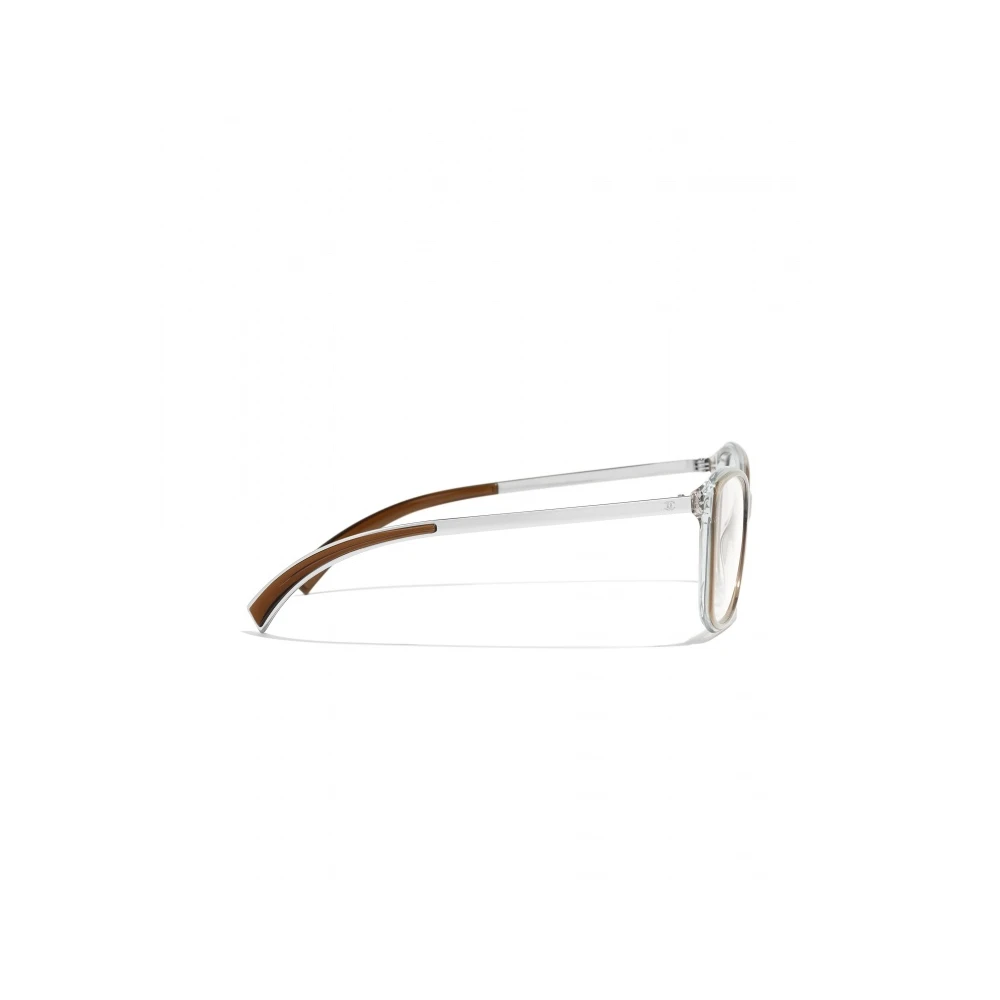 Chanel Stijlvolle Bril in Beige Acetaat & Metaal Beige Dames