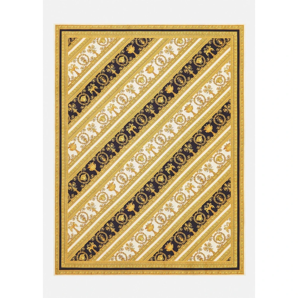 Versace Barok Liefde Deken Yellow Unisex