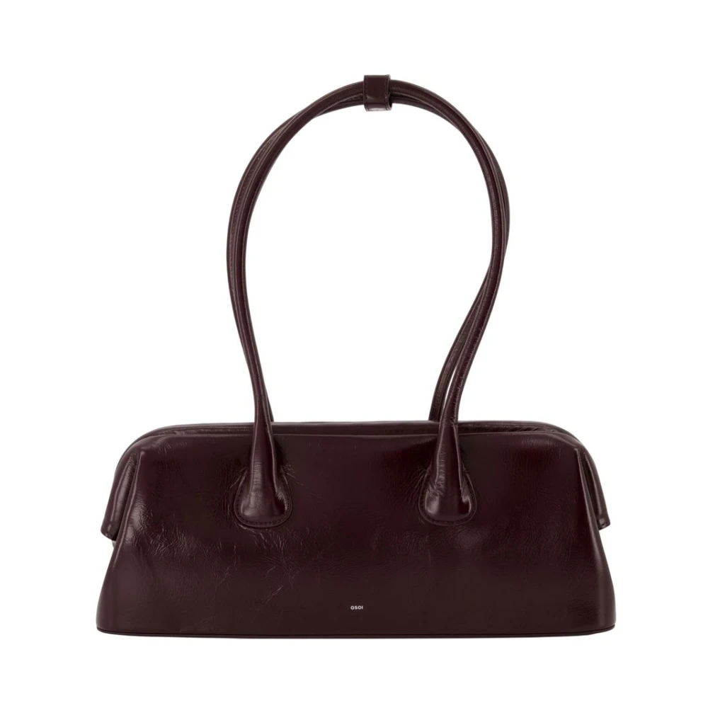Osoi Red Shoulder Bags, Female, One Size, Boat Wide Shoulder Bag