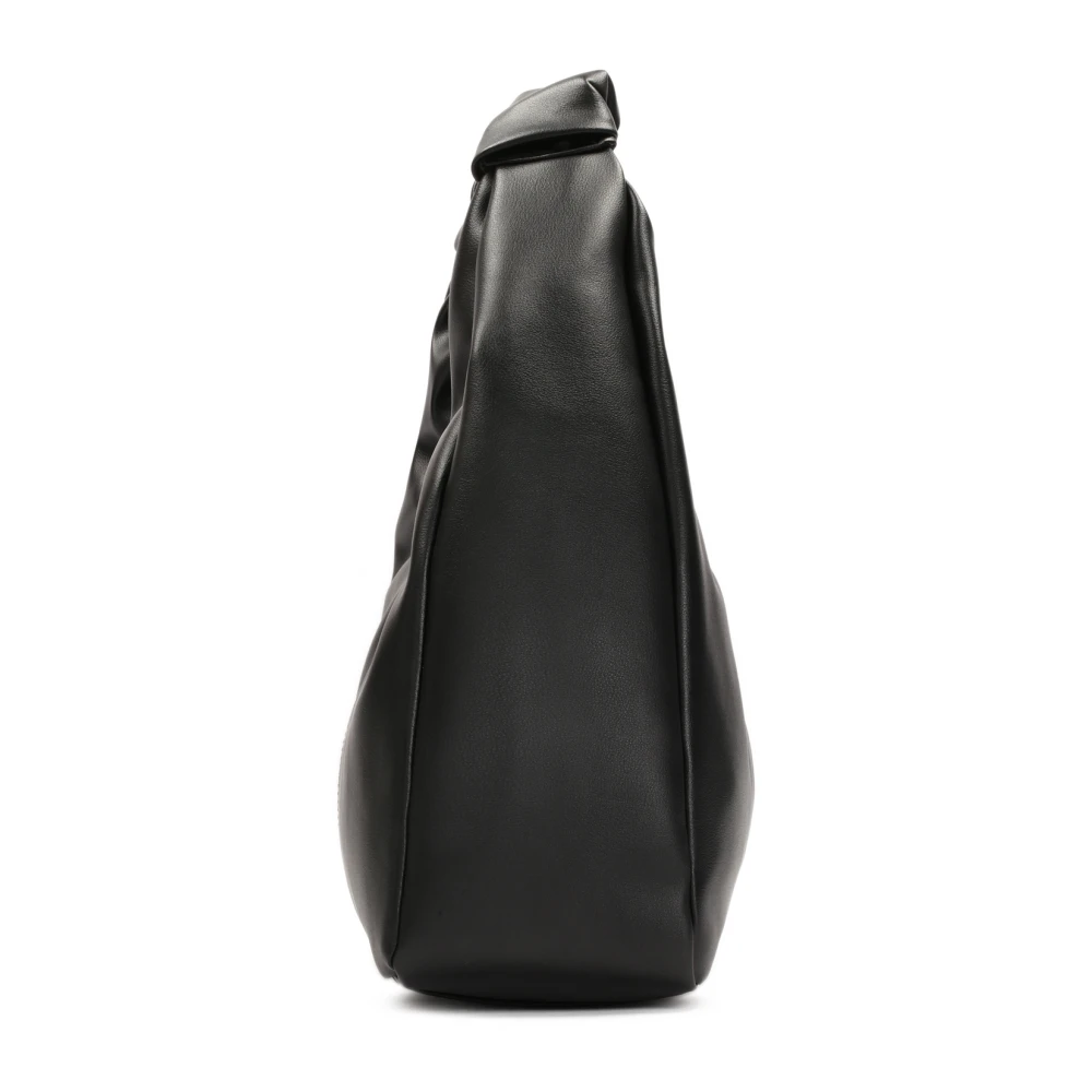 Kazar Studio Grote losse schoudertas van volnerf leer Black Dames