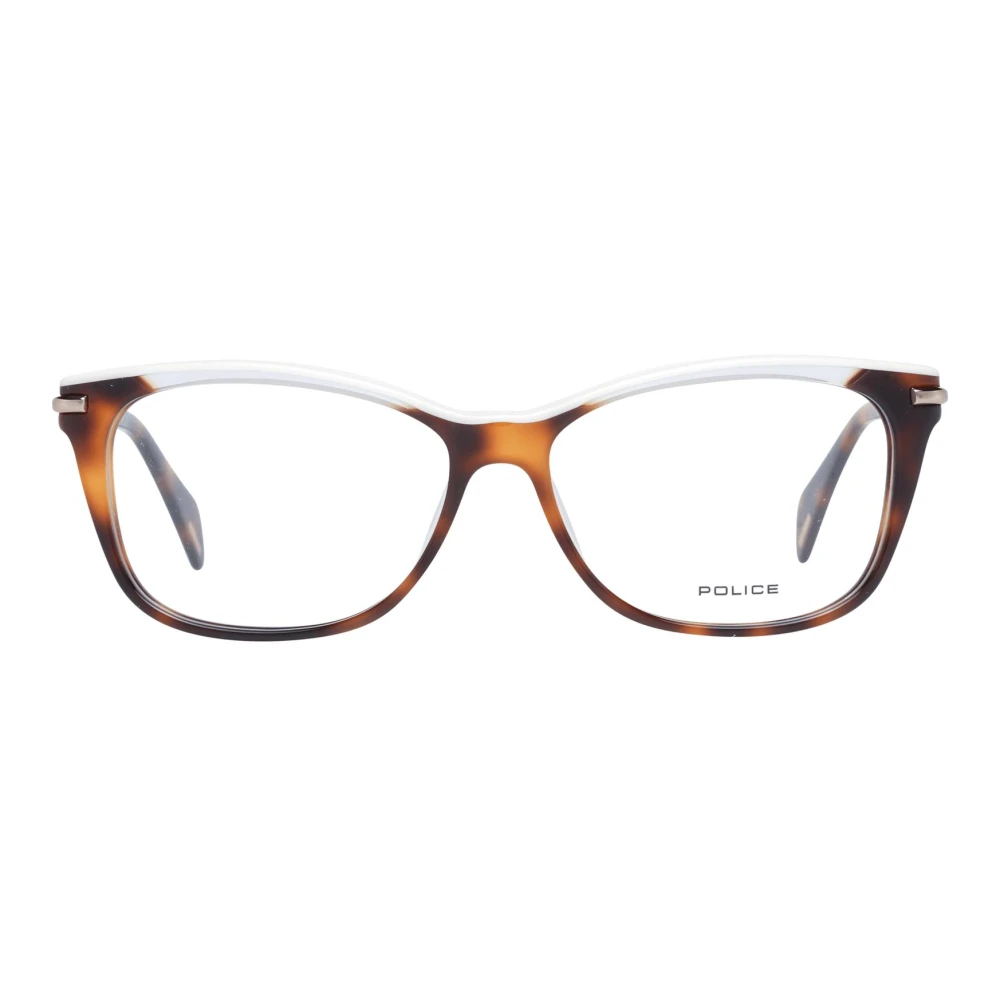 Police Glasses Brown Dames