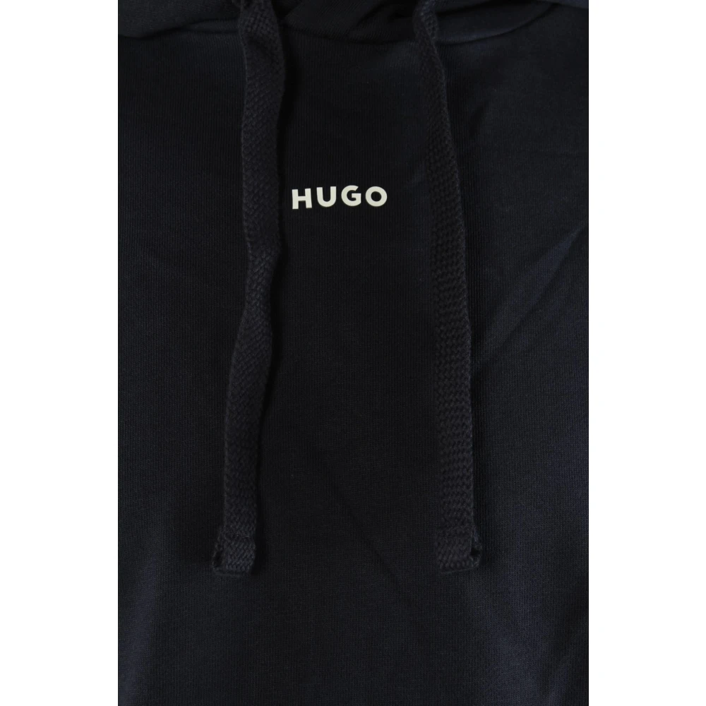 Hugo Boss Blauwe Katoenen Sweater voor Heren Blue Heren