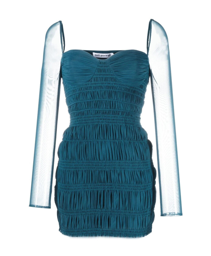 elegante-mini-robe-verte