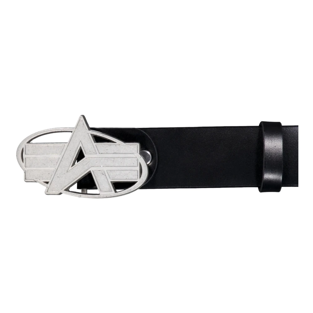 alpha industries Nylon riem met metalen gesp Black Heren