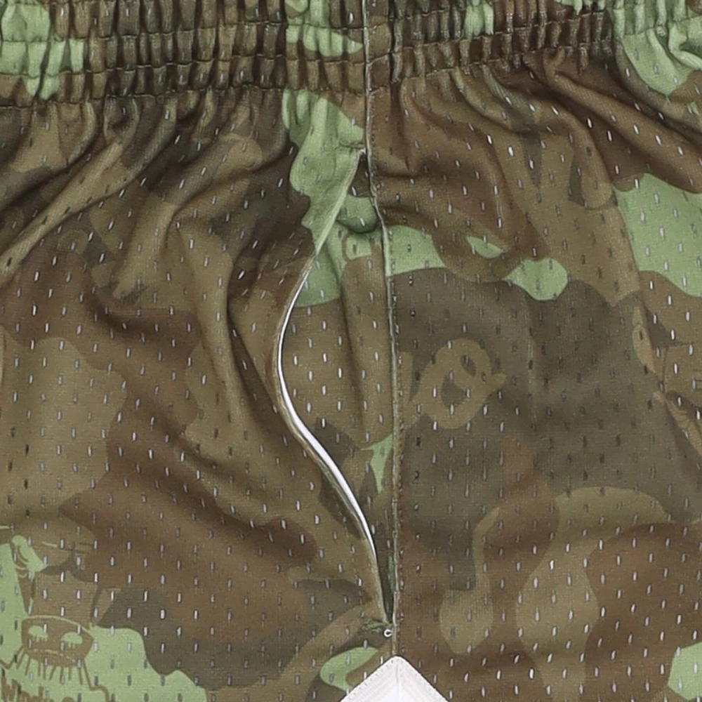 Mitchell & Ness NBA Ghost Green Camo Basketball Shorts Multicolor Heren