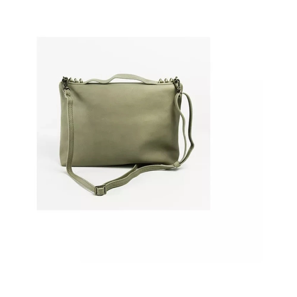 Lancaster Vintage leren schoudertas zacht Brown Dames