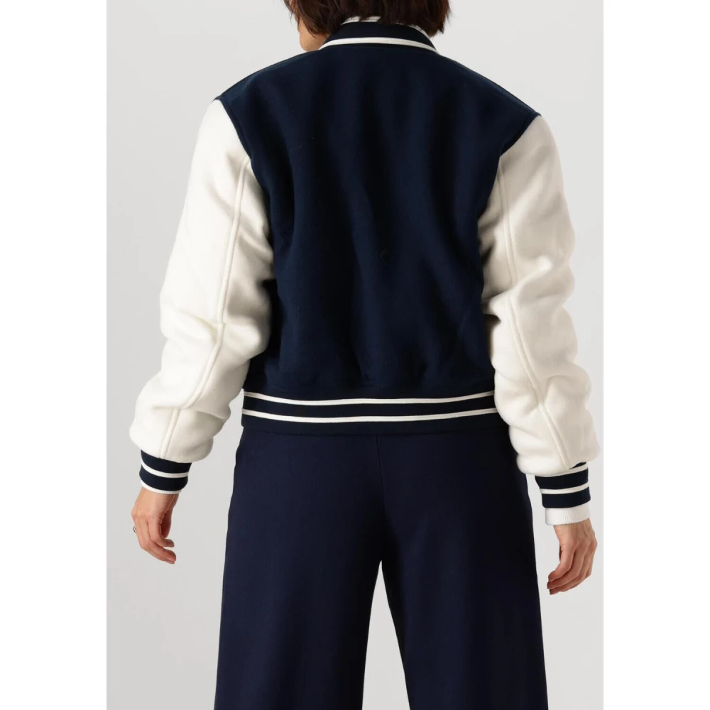 Tommy Jeans Wollen Varsity Jack Blue Dames