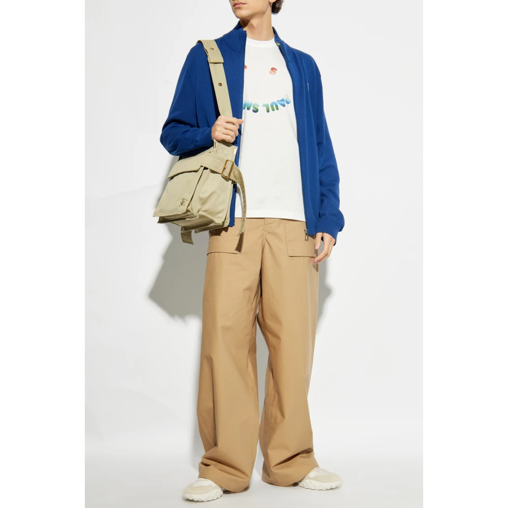 PS By Paul Smith T-shirt met logo White Heren
