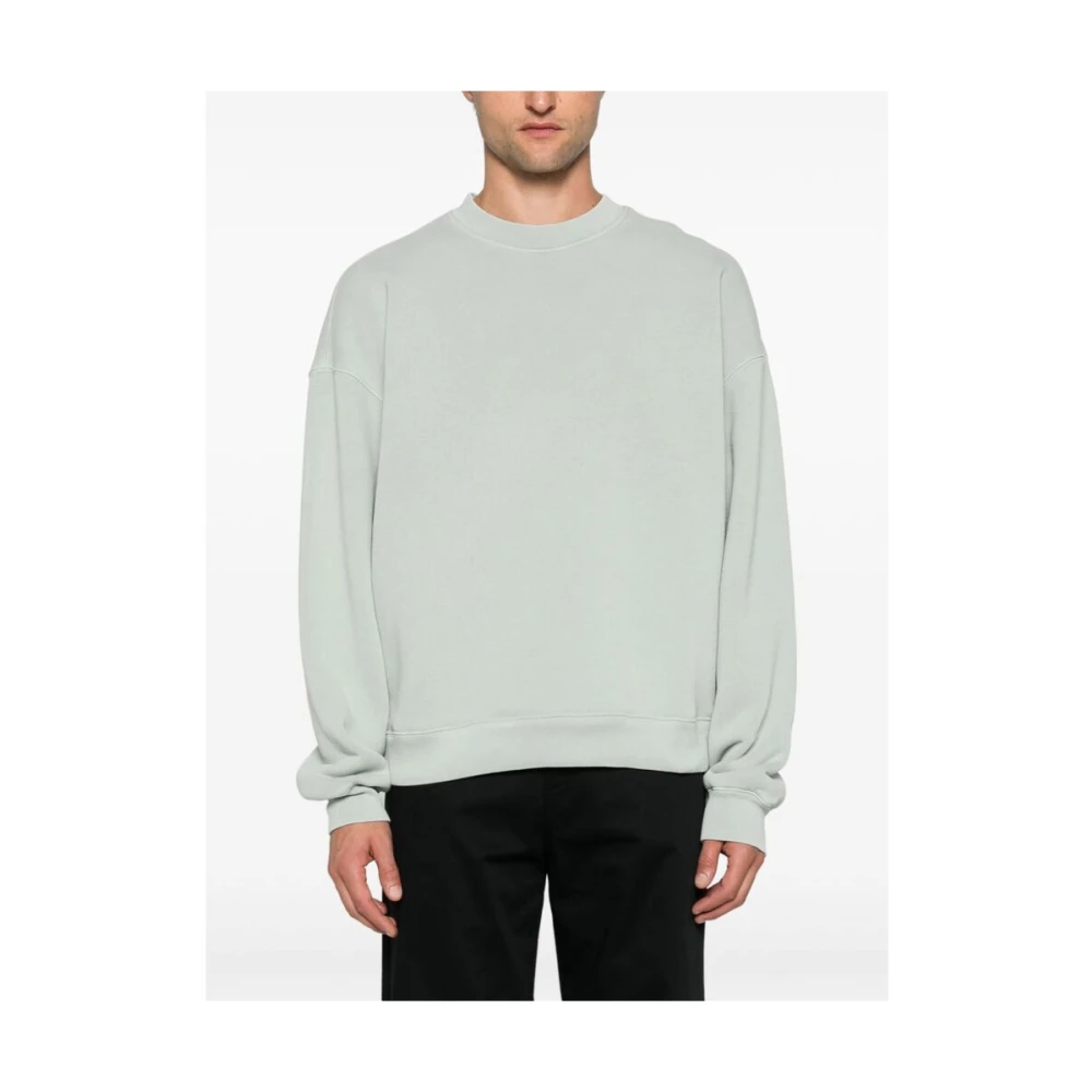 Axel Arigato Mintgroene Sweater met Ronde Hals Green Heren