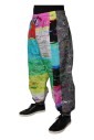 jogger-patchwork-multicolore