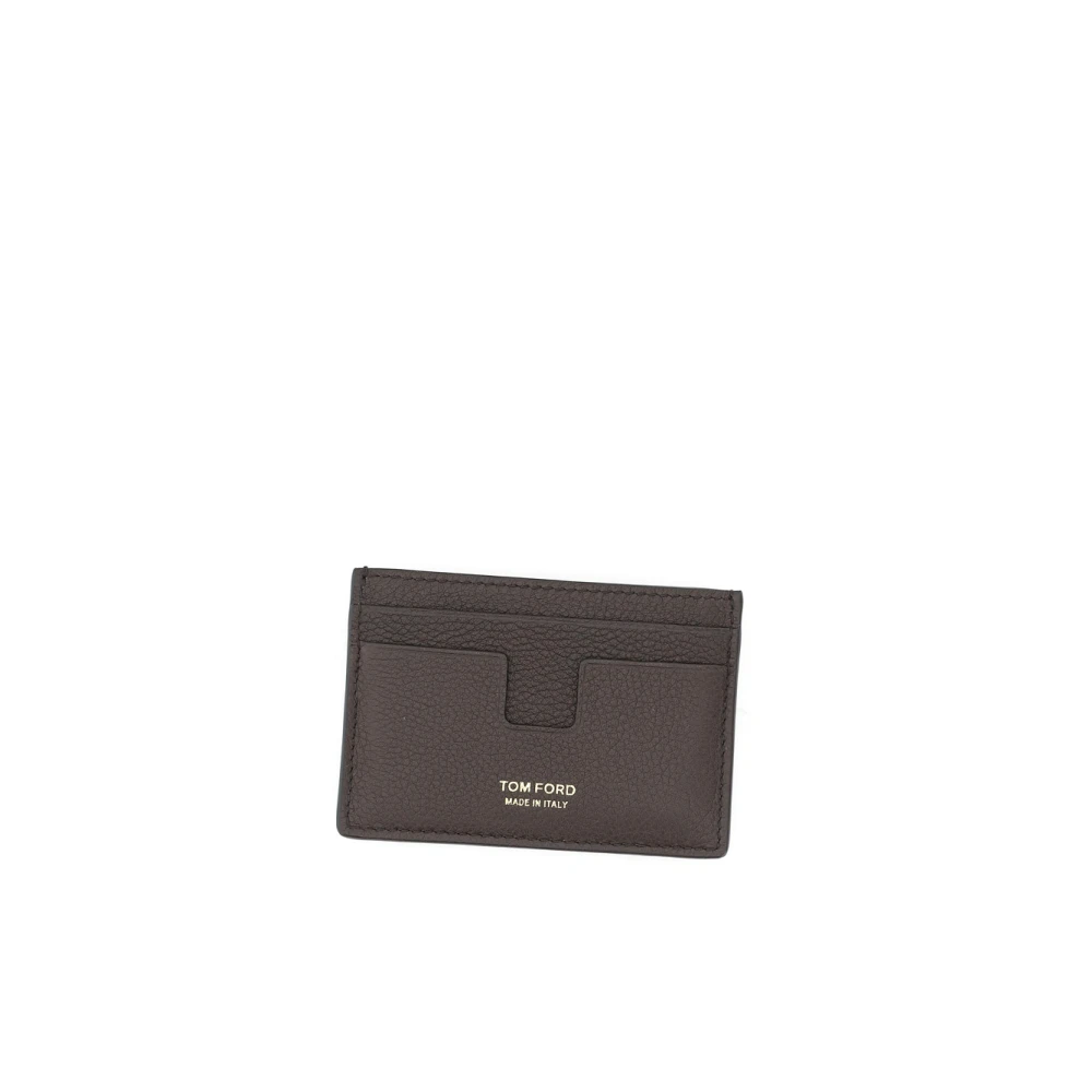Tom Ford Pasjeshouder One Size Brown Heren