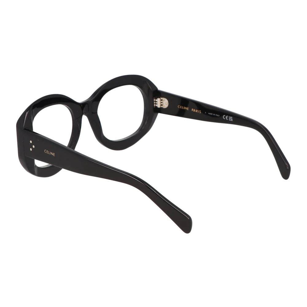 Celine Onregelmatig acetaat montuur bril Black Unisex
