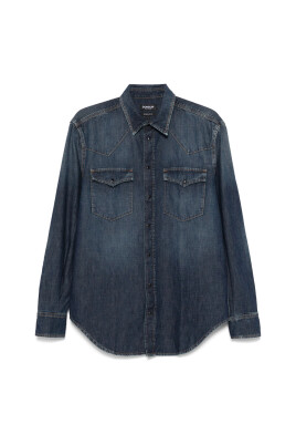 indigo-blue-denim-shirt