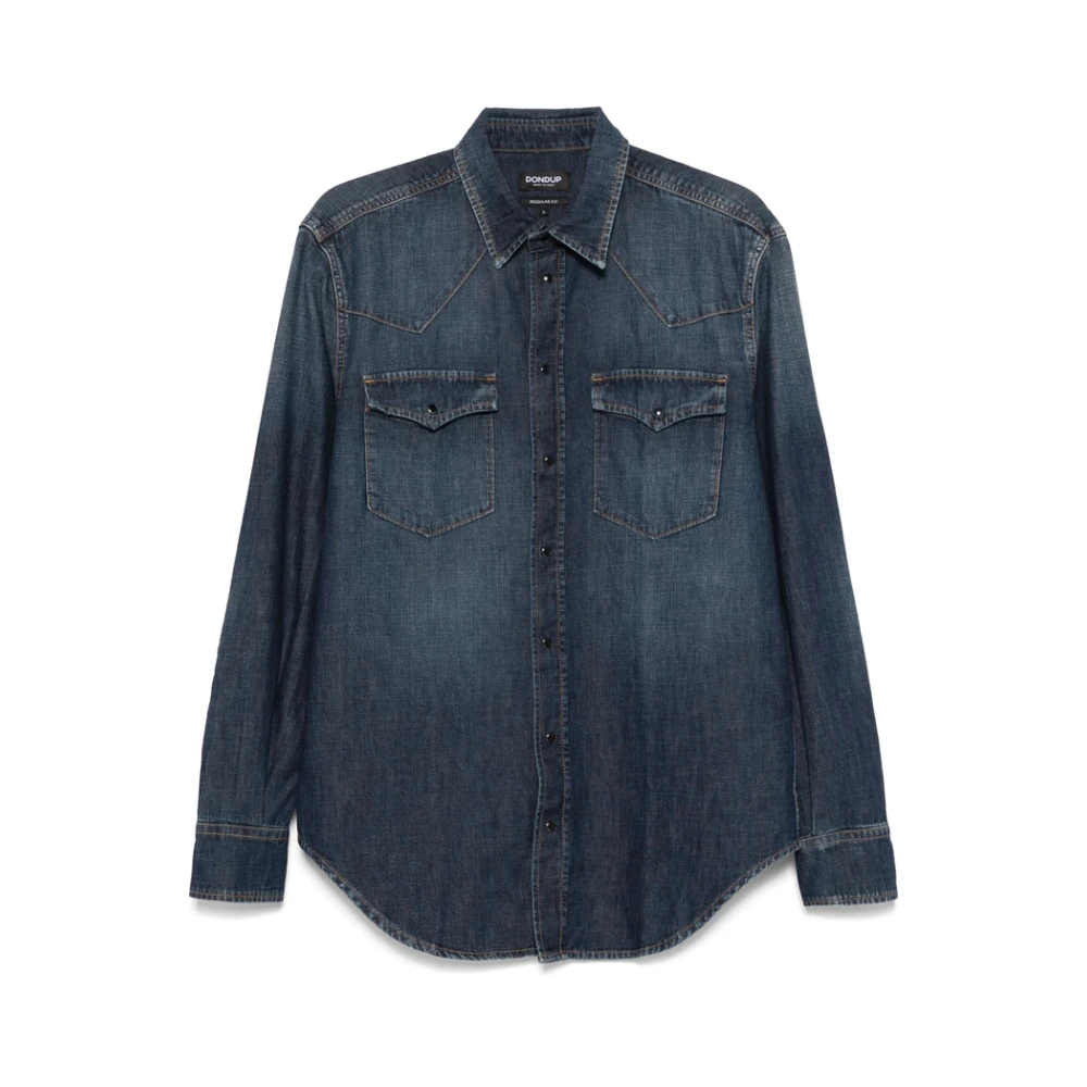 Shirts > Denim Shirts - - Dondup - Modalova