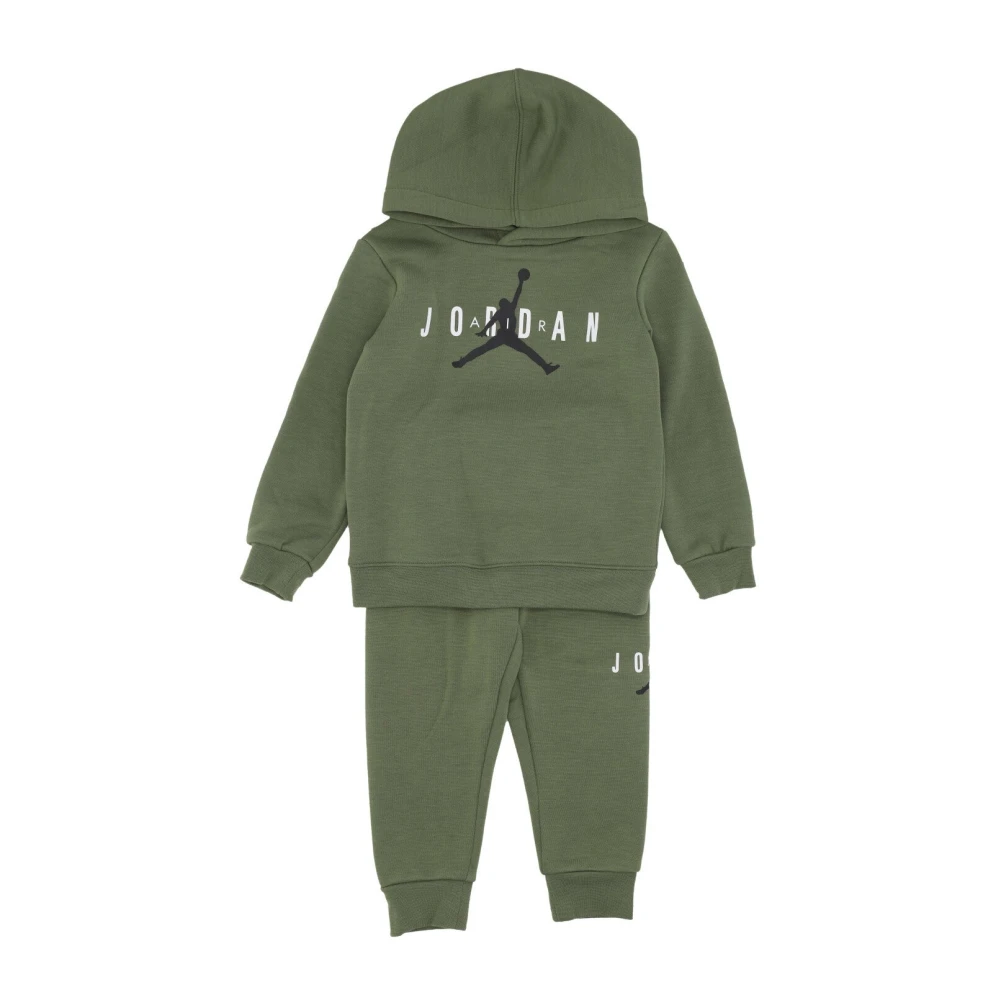 Jordan Barn Hoodie och Byxor Set Green, Pojke