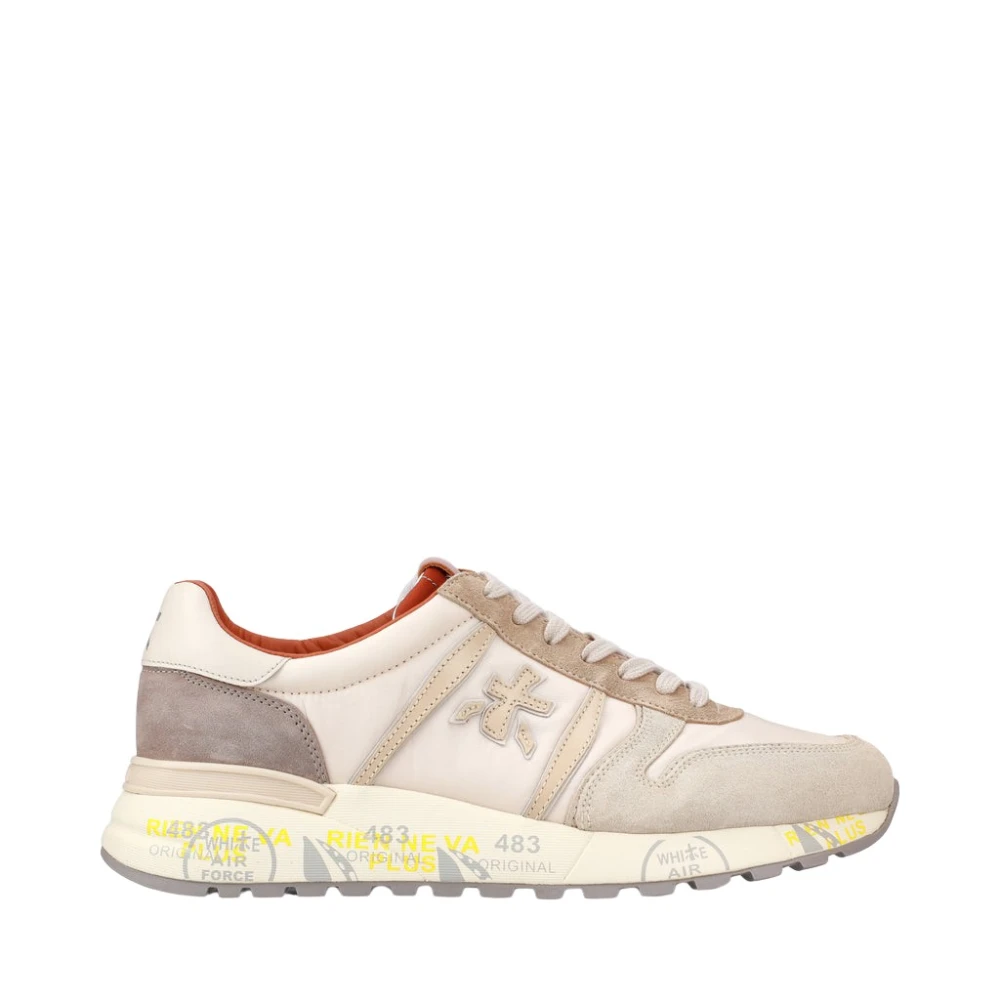 Premiata Stijlvolle Heren Casual Sneaker Heren Schoenen Beige