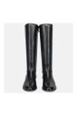 black-leather-boots-with-elasticated-leg
