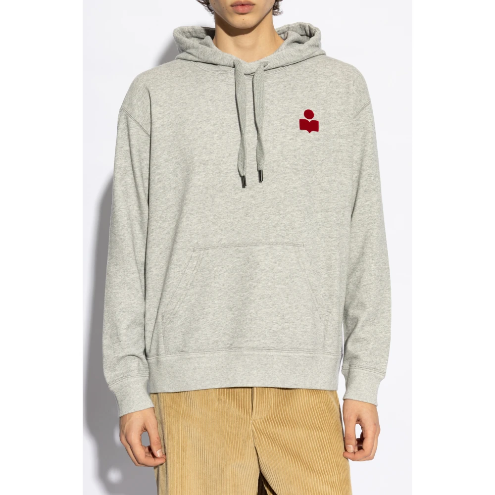 Isabel marant Sweatshirt Matte Gray Heren