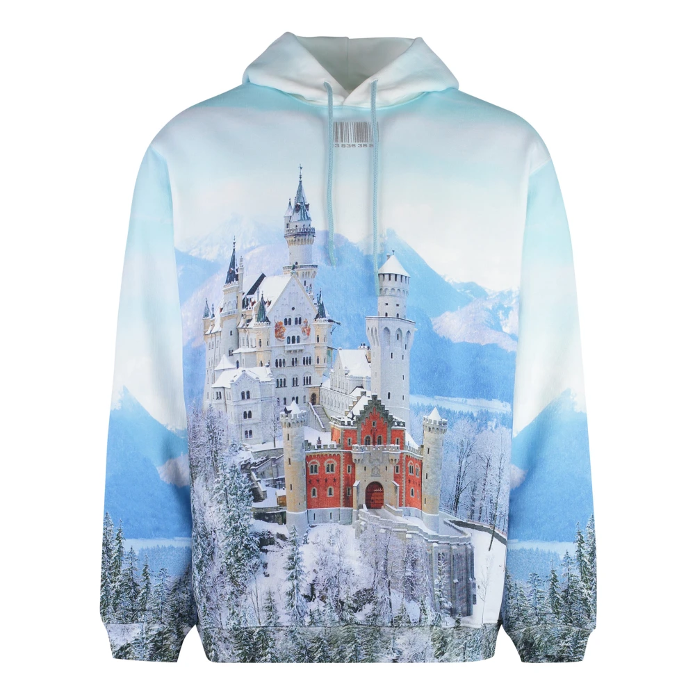 Vetements Winter Printed Katoenen Hoodie Multicolor Heren