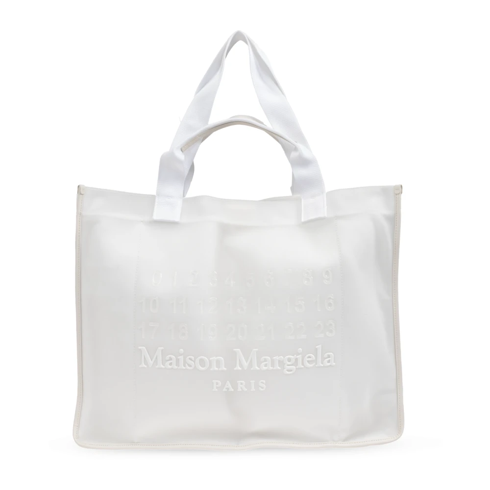 Maison Margiela Grote tas in shopperstijl White Unisex