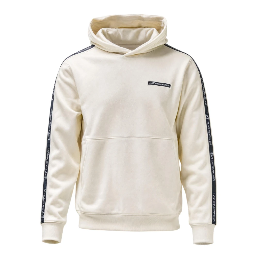 Emporio Armani Ea7 Hombre Beige - Sudadera Con Capucha - Sweatshirts & Hoodies - S