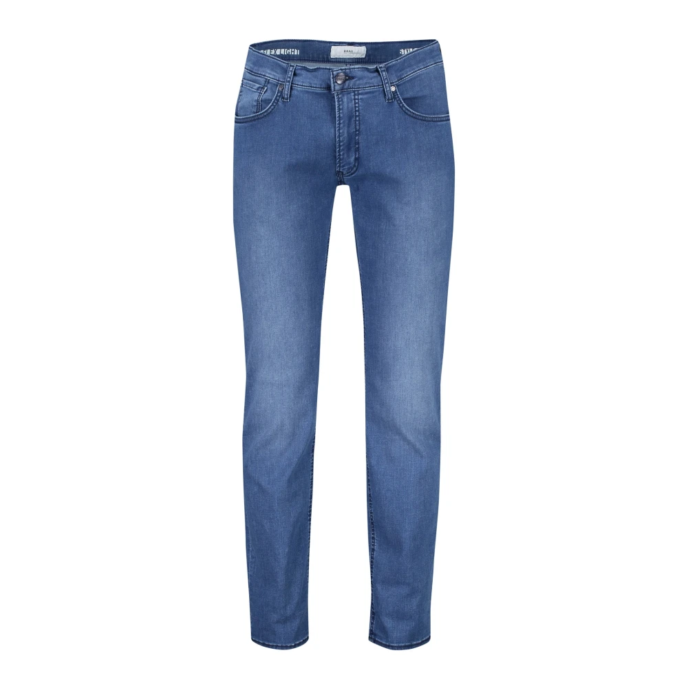 BRAX Blauwe Denim 5-Pocket Jeans Blue Heren