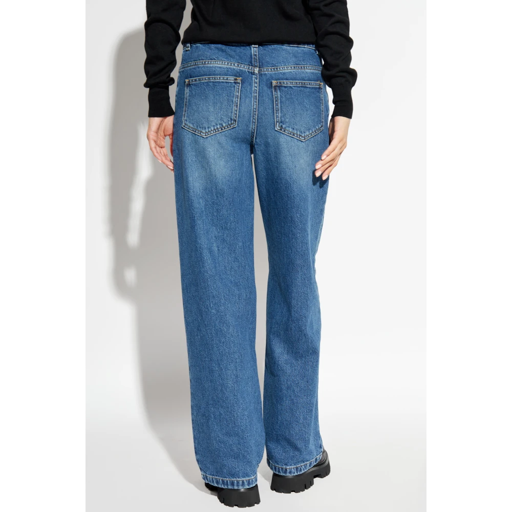 Moschino Versleten jeans Blue Dames