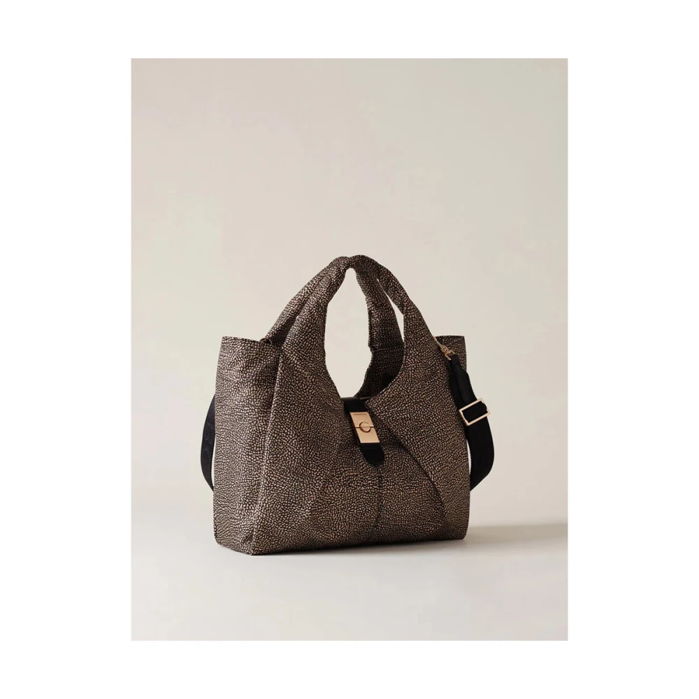 Borbonese Elegante Cross Body Tas Brown Dames