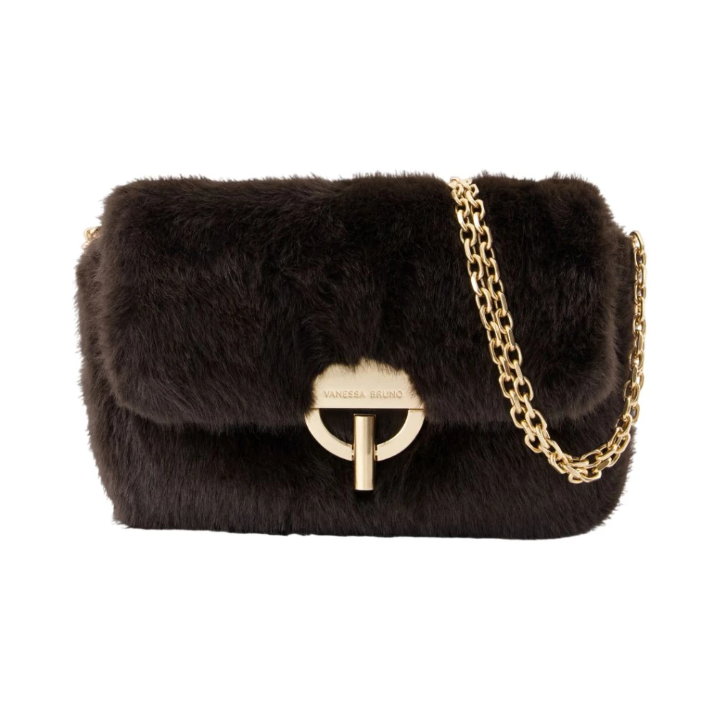 Vanessa Bruno Women's Brown Moon Shoulder Bag Synthetic