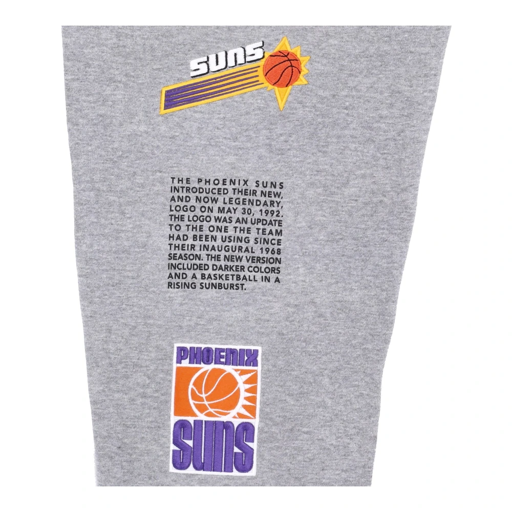 Mitchell & Ness NBA Team Origins Fleece Broek Gray Heren
